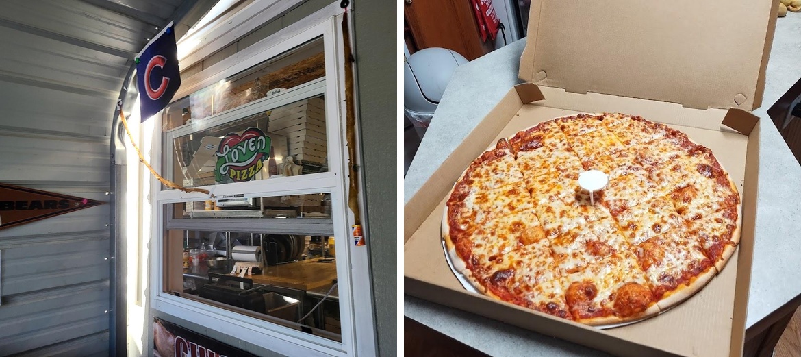 L'oven Pizza Menu