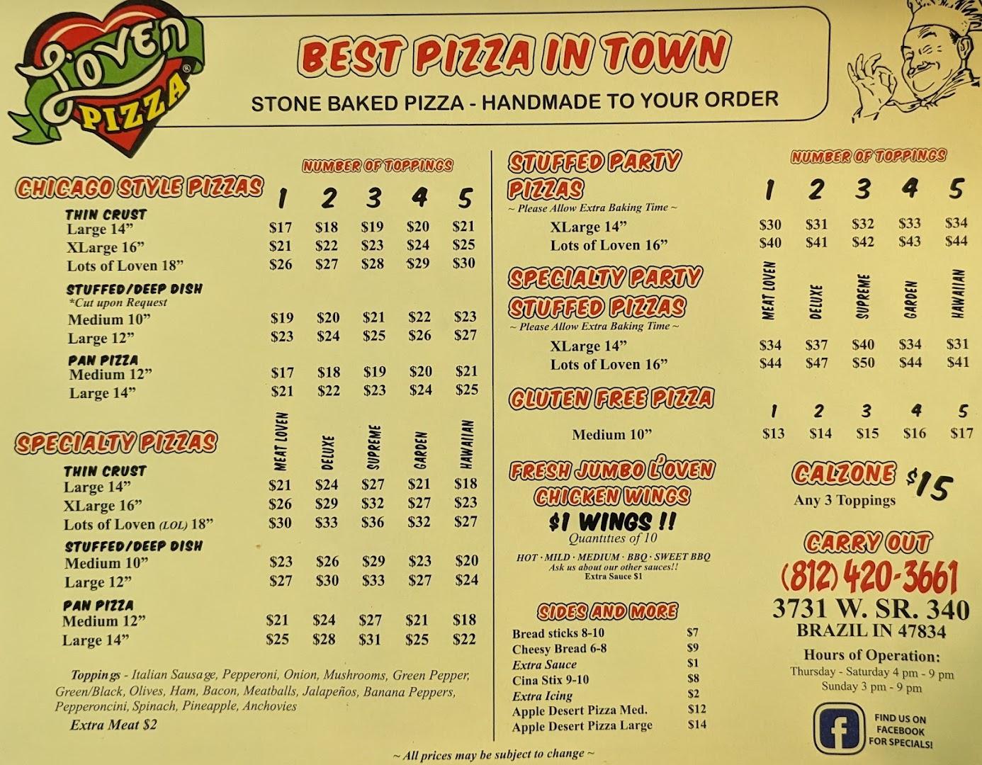 L'oven Pizza
